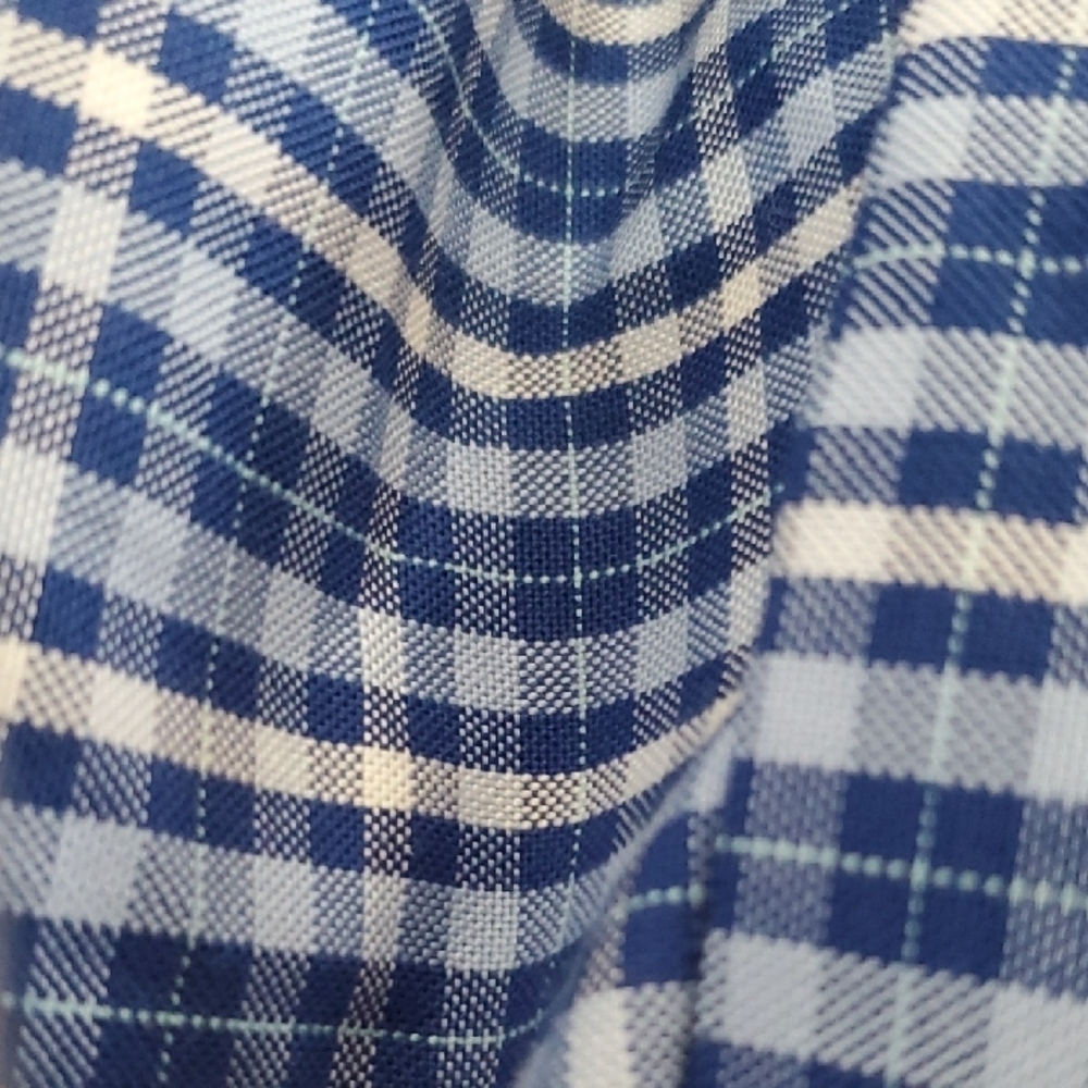 Brooks Brothers Blue Checkered Men's Shirt - Picture 12 of 12